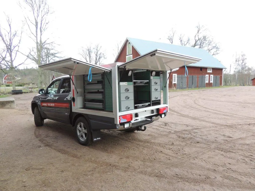 bildet viser Amarok-Y2-veterinærbil