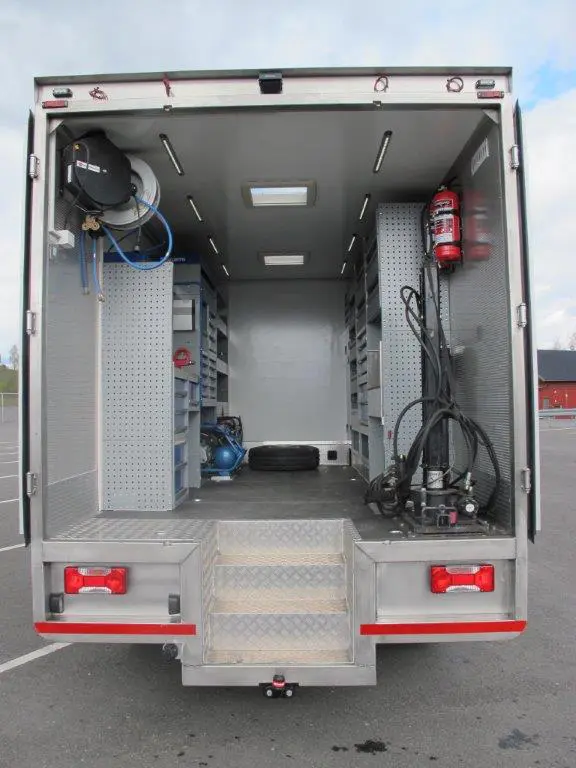 bildet viser Tarfurgo-servicevogn