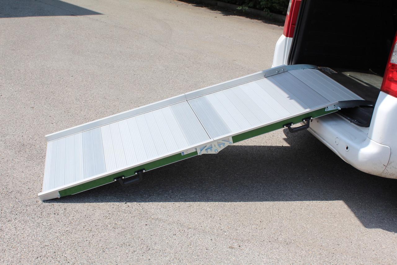 Rampe mobil 300Kg lastekapasitet, bredde 30 - 100cm, lengde 150-325cm