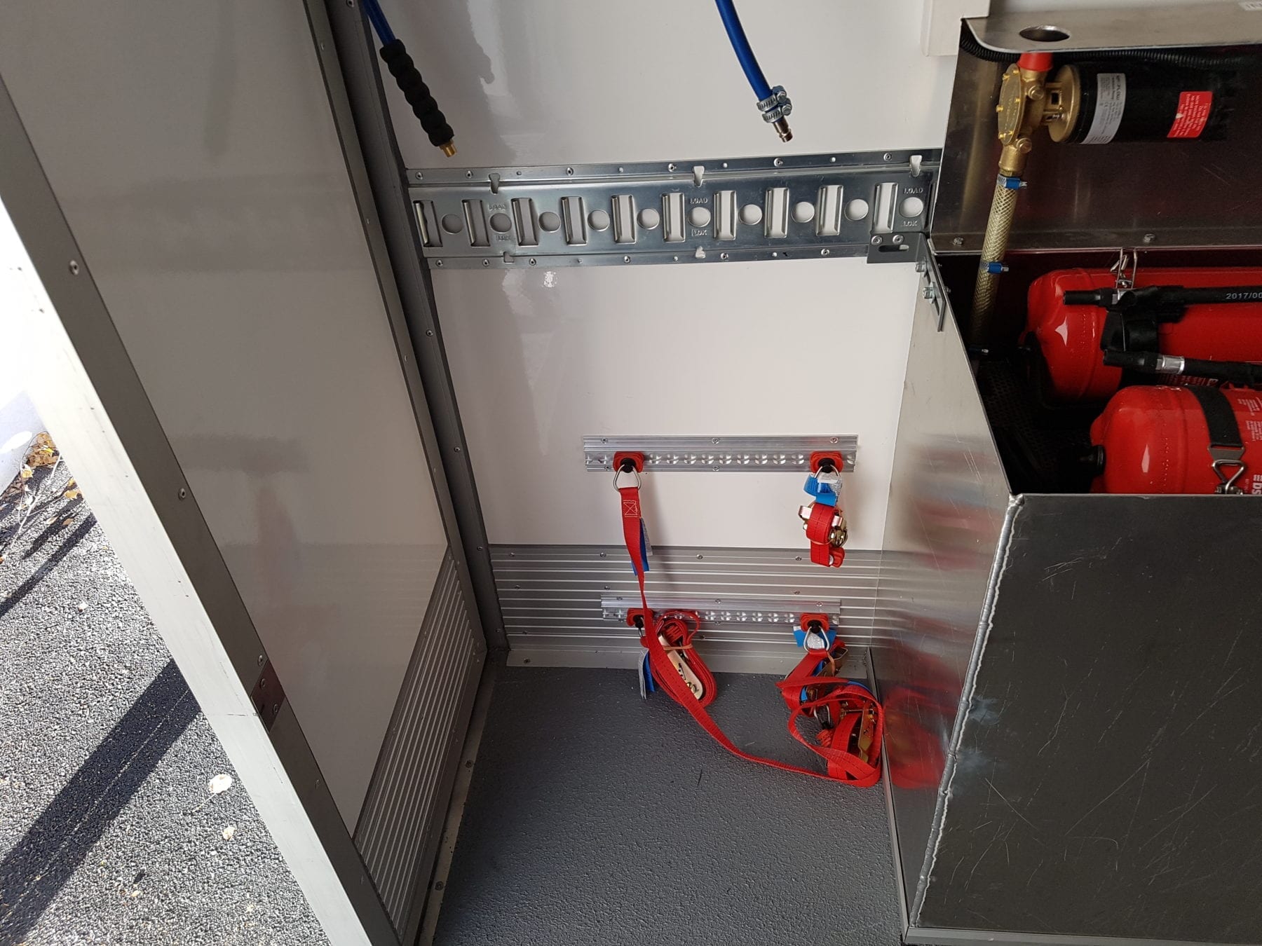Servicevogn under 7meter- plass for acetylen og oxygen